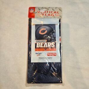 Wincraft Chicago Bears NFL Vertical Flag Banner Indoor Outdoor 27" x 37" Sports